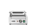 Grill kontaktowy pojedynczy, HENDI, góra ryflowana , dół gładki, 230V/1800W