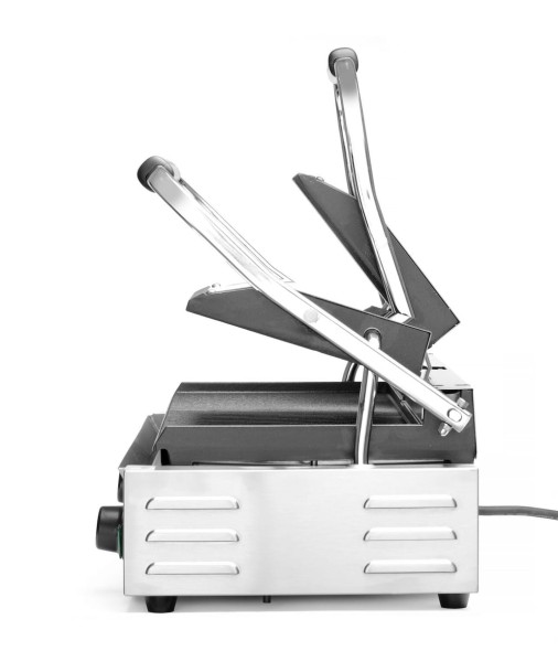 Grill kontaktowy podwójny Ryflowany, HENDI, góra i dół ryflowane, 230V/3600W