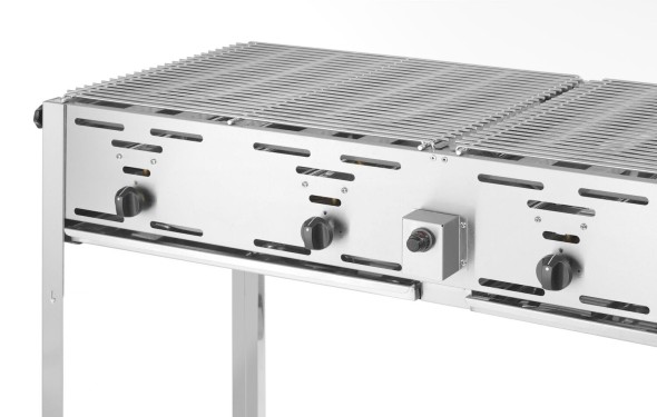 Grill gazowy Grill-Master Quattro, HENDI, 22kW