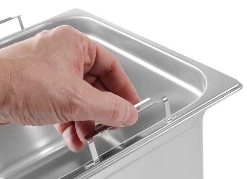 Przejdź do produktu Pojemnik GN 1/1 z chowanymi uchwytami, HENDI, GN 1/1, 28L, (H)200mm