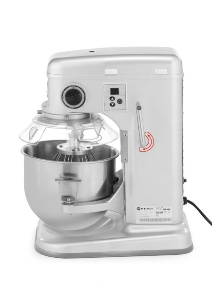 Mikser planetarny, HENDI, Kitchen Line, 7L, srebrny, 230V/650W