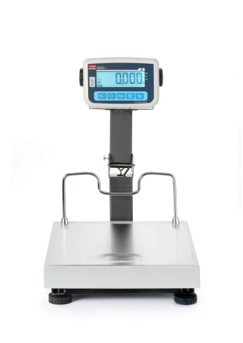 Przejdź do produktu Waga platformowa LCD ze składanym wysięgnikiem i z legalizacją, seria EKO+, 60 kg, TEM, 350x400x(H)522mm