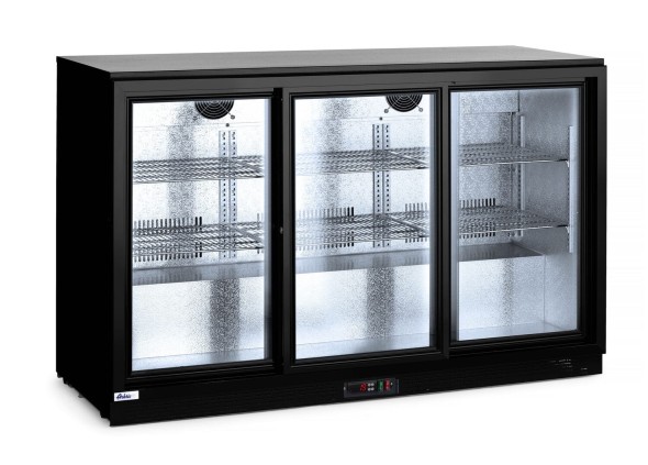 Lodówka barowa z 3-drzwiami suwanymi Arktic, 308L