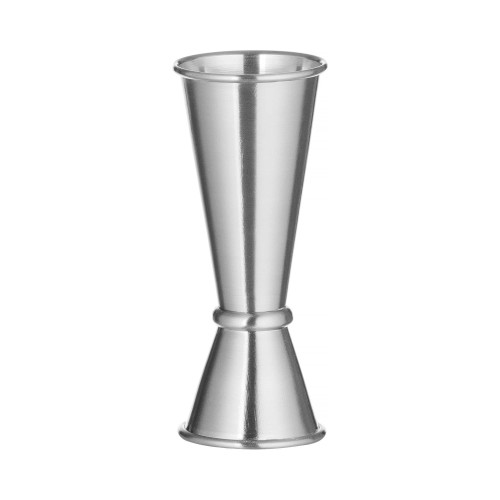 Przejdź do produktu Miarka barmańska z pierścieniem, 25/50ml, ⌀43x(H)110mm, Bar Up