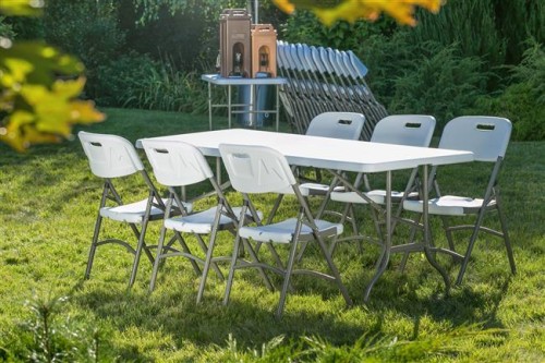 Przejdź do produktu Stół cateringowy prostokątny 1800 mm