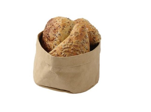 Przejdź do produktu Torba papierowa na pieczywo 170x170x(H)150 mm, kolor beżowy