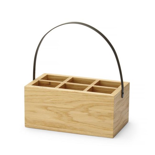 Przejdź do produktu Skrzynka z uchwytem na akcesoria stołowe Madeira 280x180x120 mm