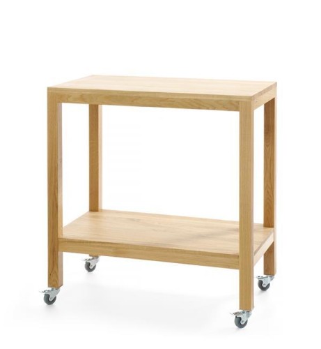 Przejdź do produktu Wózek kelnerski dębowy Madeira 820x460x(h)850 mm
