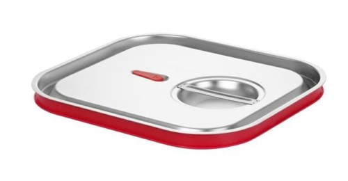 Przejdź do produktu Pokrywka do pojemników GN z uszczelką silikonową, HENDI Kitchen Line GN 2/3