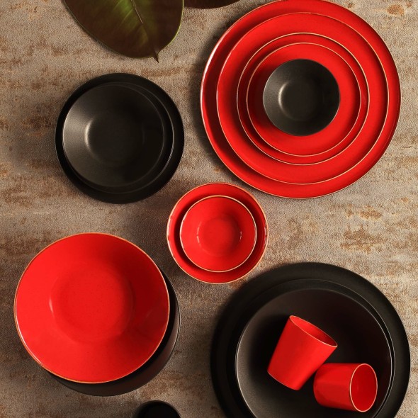 Miska płytka Coal, 220mm