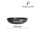 Miska płytka Coal, 170mm