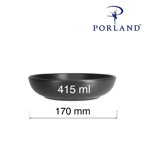 Przejdź do produktu Miska płytka Coal, 170mm