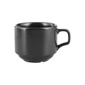 Filiżanka sztaplowana do kawy i herbaty Coal, 200ml