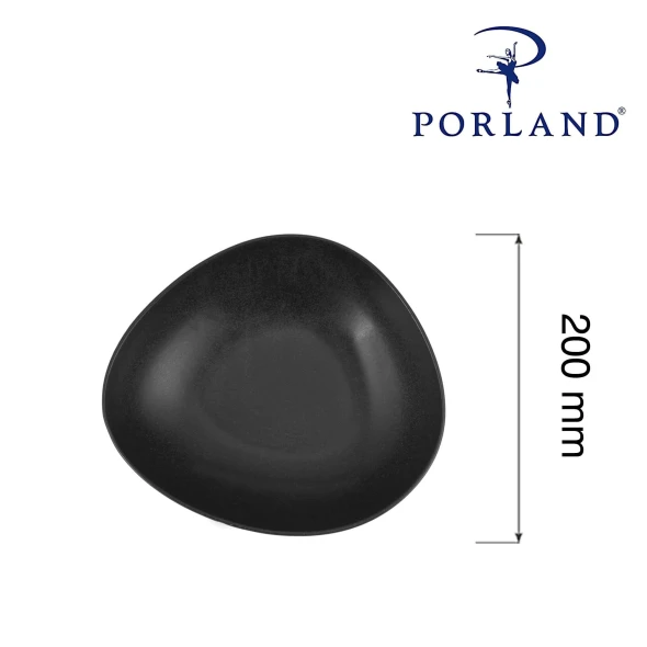 Miska trójkątna Coal, 200mm