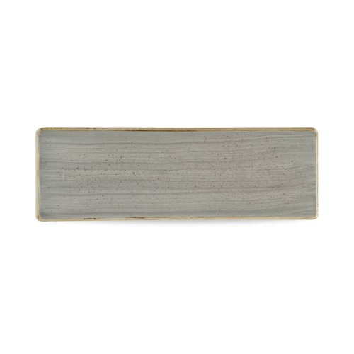 Taca porcelanowa Stonecast Peppercorn Grey, 320x110mm