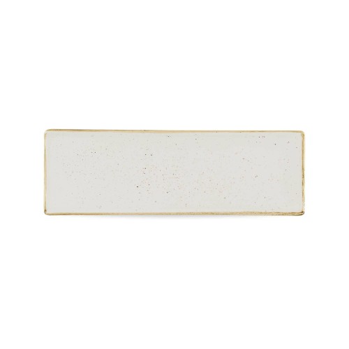 Taca porcelanowa Stonecast Barley White, 320x110mm