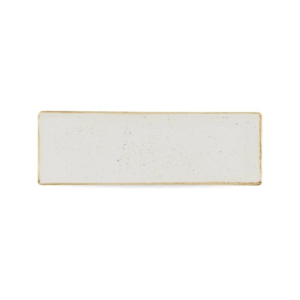 Taca porcelanowa Stonecast Barley White, 320x110mm