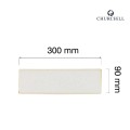 Taca porcelanowa Stonecast Barley White, 300x90mm