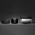 Podgrzewacz indukcyjny ze szklaną pokrywą De Luxe Black, GN 2/3