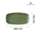 Talerz prostokątny Stonecast Sorrel Green, 300x150mm
