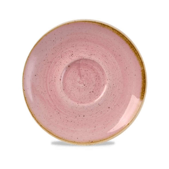 Spodek do filiżanki do espresso Stonecast Petal Pink, 120mm