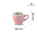 Filiżanka do espresso Stonecast Petal Pink, 100ml
