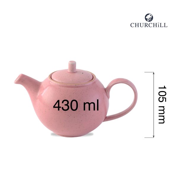 Dzbanek do herbaty Stonecast Petal Pink, 430ml