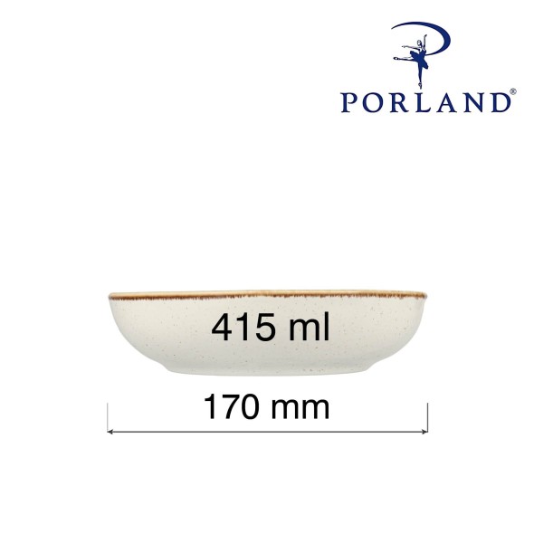Miska płytka Sand, 170mm