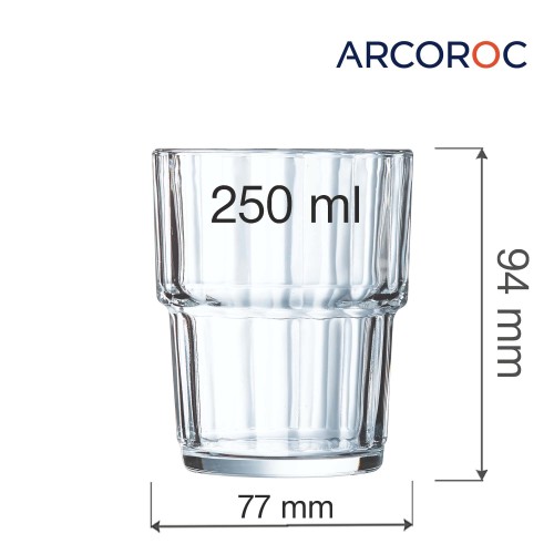 Przejdź do produktu Szklanka niska Norvege 250 ml (Stary kod: 61697)