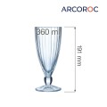 Pucharek do lodów i deserów Quadro 360 ml