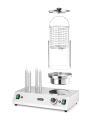 Podgrzewacz do parówek i bułek do hot-dogów, HENDI, 220-240V/550W, 500x310x(H)395mm 265031