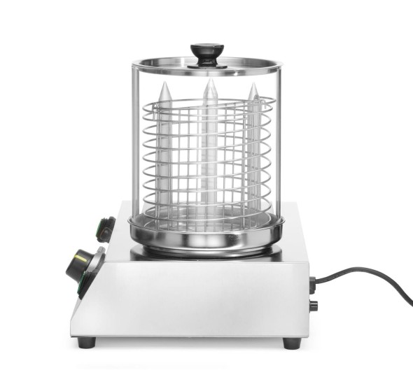 Podgrzewacz do parówek i bułek do hot-dogów, HENDI, 220-240V/550W, 500x310x(H)395mm 265031