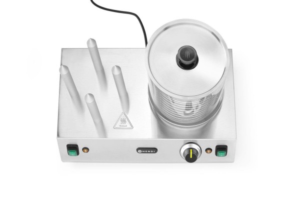 Podgrzewacz do parówek i bułek do hot-dogów, HENDI, 220-240V/550W, 500x310x(H)395mm 265031