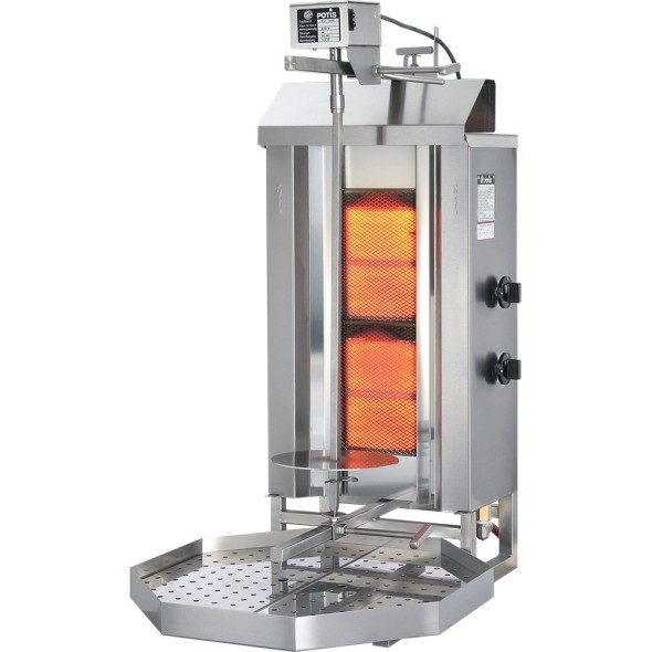 gyros, kebab gazowy, GD 2, P 7 kW, G 30  Stalgast 777520