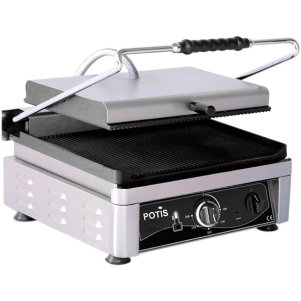 kontakt grill ryflowany, PK 2745, P 3 kW, U 230 V  Potis Stalgast  777645
