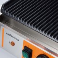 Kontakt grill podwójny ryflowany, P 3.6 kW Stalgast 742028