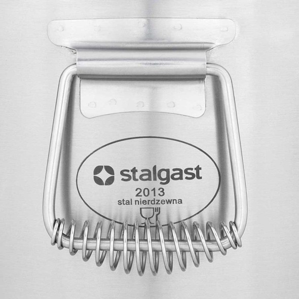 Termos stalowy z kranem, Stalgast 25 l, Ø 330