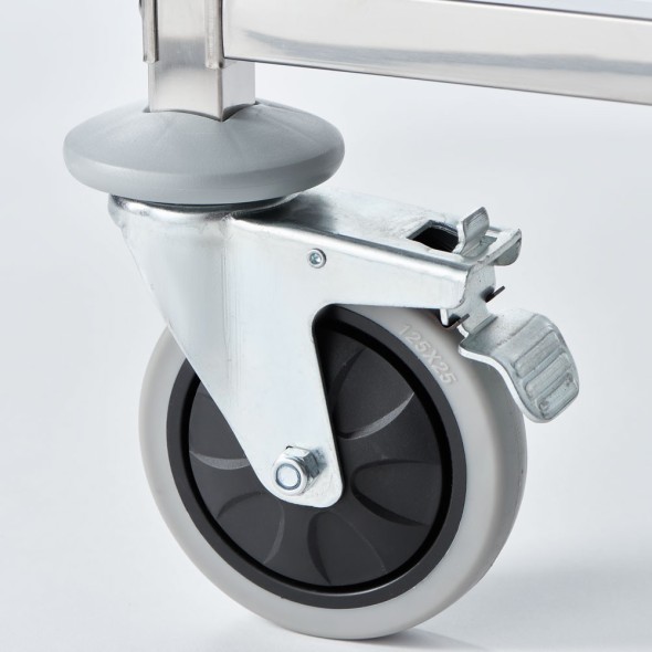 Wózek transportowy ze stali nierdzewnej, 14x GN 2/1, Stalgast