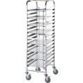 Wózek transportowy ze stali nierdzewnej, 16x 400x600 mm, Stalgast