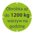 szatkownica do warzyw, CL55 z 2 podajnikami, P 1.1 kW, U 400 V