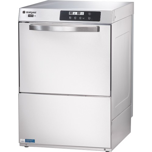 Zmywarko wyparzarka, uniwersalna, Power Digital, dozownik płynu myjącego, pompa wspomagająca płukanie, P 6.65 kW, U 400 V  Stalgast 801565