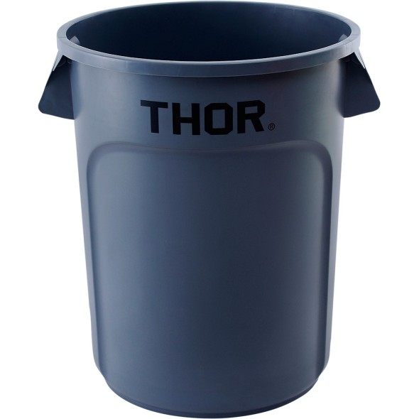 Pojemnik uniwersalny na odpadki, Thor, szary, 120 l