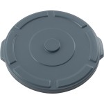 Pokrywa do pojemnika, Thor, 75 l, szara, Ø548x(H)66 mm