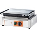 kontakt grill, Panini, ryflowany, Caterina, P 2.2 kW Stalgast 742038