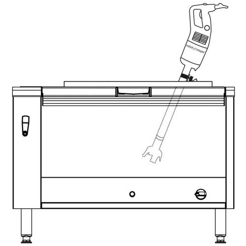 Przejdź do produktu Mikser ręczny, Robot Coupe MP 800 Turbo TP, 1.0 kW, 230 V