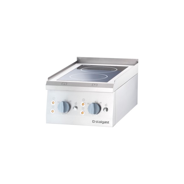 kuchnia ceramiczna, 2-polowa, nastawna, P 5 kW  9705500  Stalgast