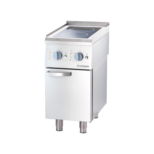 kuchnia ceramiczna, 2-polowa, nastawna, P 5 kW  9705500  Stalgast