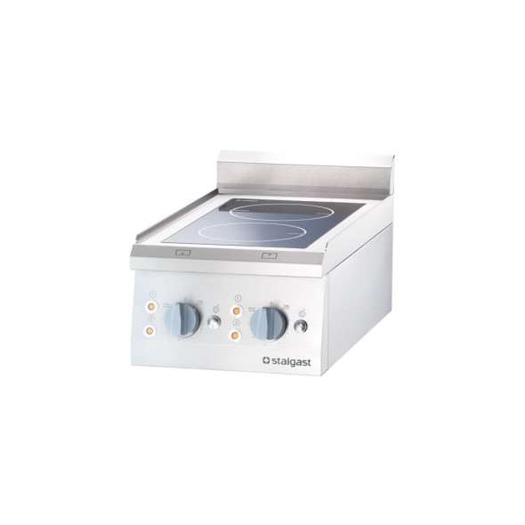 kuchnia ceramiczna, 2-polowa, nastawna, P 5 kW  9705500  Stalgast