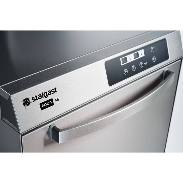 Zmywarko wyparzarka, uniwersalna, Power Digital, dozownik płynu myjącego, pompa wspomagająca płukanie, P 6.65 kW, U 400 V  Stalgast 801565