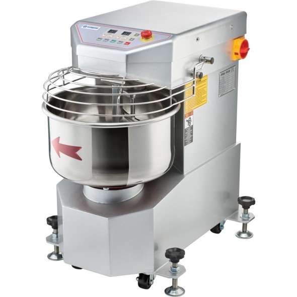 Miesiarka, mikser spiralny, sterowanie automatyczne,  34L, 230v/1.8 kW, 10 biegów